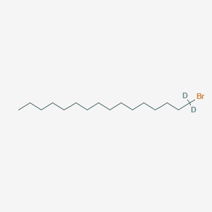 molecular formula C16H33Br B8018697 1-Bromo-1,1-dideuteriohexadecane 