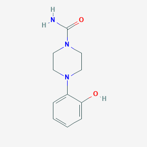 4-(2-Hydroxyphenyl)piperazine-1-carboxamide