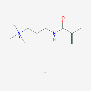 molecular formula C10H21IN2O B8018878 Trimethyl-[3-(2-methylprop-2-enoylamino)propyl]azanium;iodide 