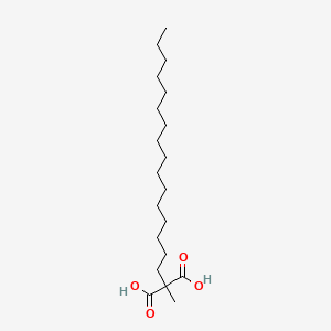 molecular formula C20H38O4 B8018905 Carboxy-methylstearic acid CAS No. 4371-66-8