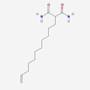 molecular formula C14H26N2O2 B8018936 2-Undec-10-enylpropanediamide 