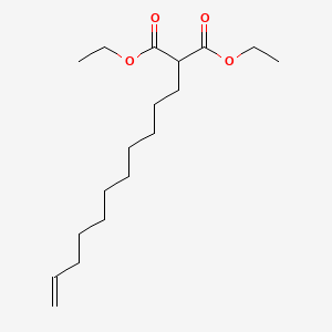 molecular formula C18H32O4 B8018947 Diethyl 2-(undecylenyl)malonate 