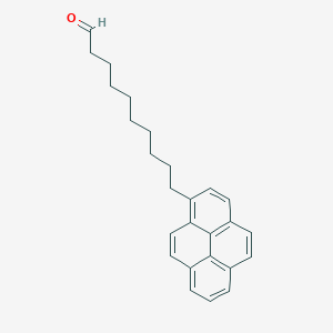 molecular formula C26H28O B8019038 Pyrenedecanal 