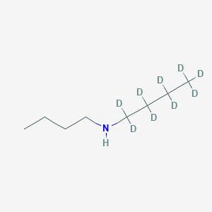 molecular formula C8H19N B8019141 Dibutylamine-(monobutyl-d9), 98 atom % D, 98% (CP) 