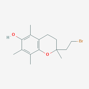 2-(2-Bromoethyl)-2,5,7,8-tetramethylchroman-6-ol