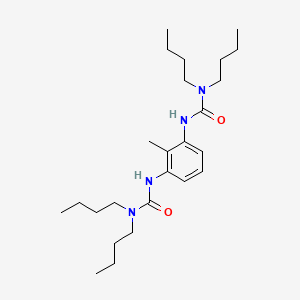 molecular formula C25H44N4O2 B8019271 2 6-Bis-(n n-dibutylureido)toluene CAS No. 63785-40-0