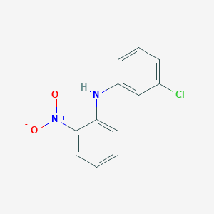 molecular formula C12H9ClN2O2 B8019289 N-(3-氯苯基)-2-硝基苯胺 