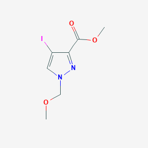 Methyl 4-iodo-1-(methoxymethyl)-1H-pyrazole-3-carboxylate
