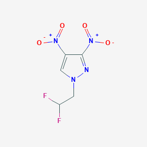 1-(2,2-Difluoroethyl)-3,4-dinitro-1H-pyrazole