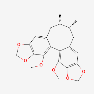 molecular formula C22H24O6 B8019576 Schizandrin C 