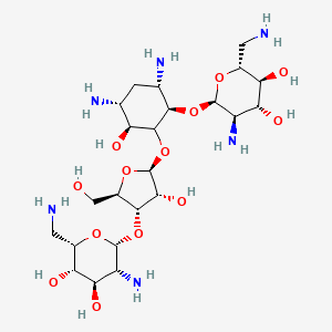 molecular formula C23H46N6O13 B8019686 Neomycin,(S) 