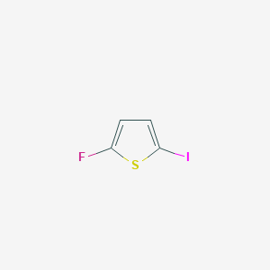 molecular formula C4H2FIS B8019797 2-Fluoro-5-iodothiophene 