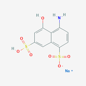 molecular formula C10H8NNaO7S2 B8019836 CID 20787045 