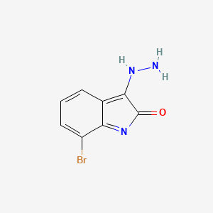 molecular formula C8H6BrN3O B8020033 CID 119056730 