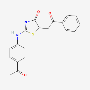 molecular formula C19H16N2O3S B8020042 CID 119056732 