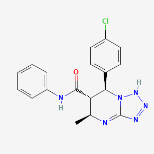 molecular formula C18H17ClN6O B8020090 CID 119056767 