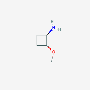 molecular formula C5H11NO B8020118 (1R, 2R)-2-Methoxy-cyclobutylamine 