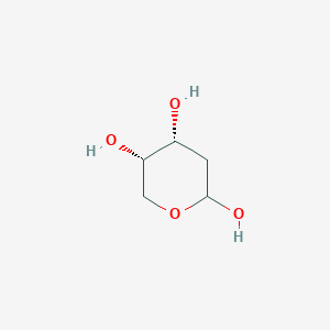 molecular formula C5H10O4 B8020189 2-Deoxy-L-ribopyranose 