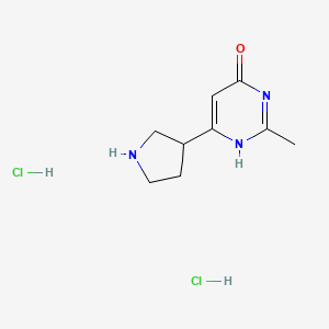 molecular formula C9H15Cl2N3O B8020197 CID 119057154 