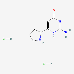 molecular formula C8H14Cl2N4O B8020223 CID 119057201 