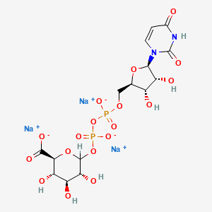 molecular formula C15H19N2Na3O18P2 B8020450 Udpga 3Na 