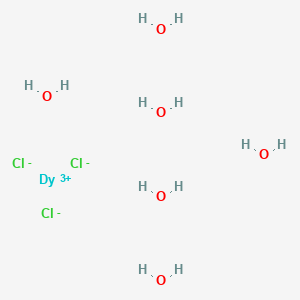molecular formula Cl3DyH12O6 B8020533 Dysprosium(III)chloridehexahydrate 