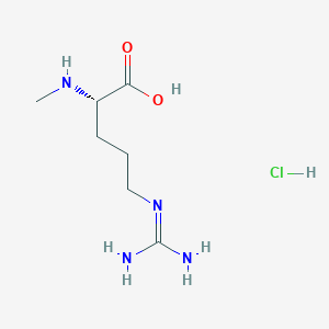molecular formula C7H17ClN4O2 B8020553 H-N-Me-Arg-OH.HCl 