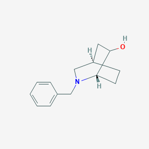molecular formula C14H19NO B8020566 (1S,4R)-2-Benzyl-2-azabicyclo[2.2.2]octan-6-OL 