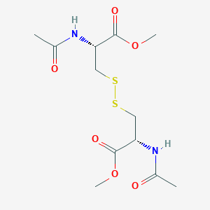 molecular formula C12H20N2O6S2 B8020612 Dimethyl diacetyl cystinate CAS No. 139612-43-4