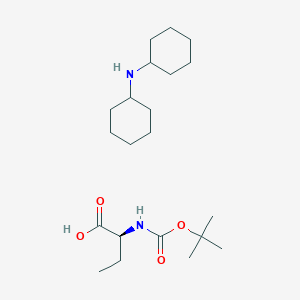 molecular formula C21H40N2O4 B8020634 Boc-Abu-OH DCHA CAS No. 27494-48-0