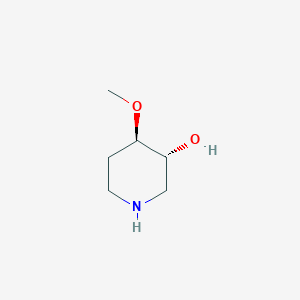 molecular formula C6H13NO2 B8020756 (3R,4R)-rel-4-Methoxypiperidin-3-ol 