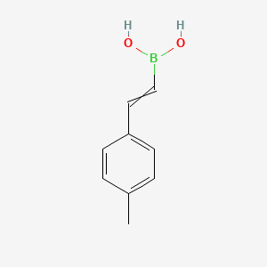 molecular formula C9H11BO2 B8020797 (4-Methylstyryl)boronic acid 