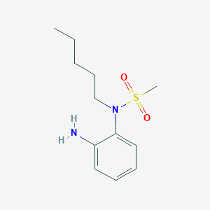N-(2-Aminophenyl)-N-pentylmethanesulfonamide
