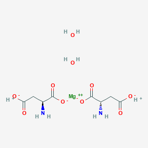 molecular formula C8H16MgN2O10 B8020939 天冬氨酸镁二水合物 