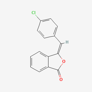 molecular formula C15H9ClO2 B8020986 3-((4-Chlorophenyl)methylene)phthalide CAS No. 94801-28-2