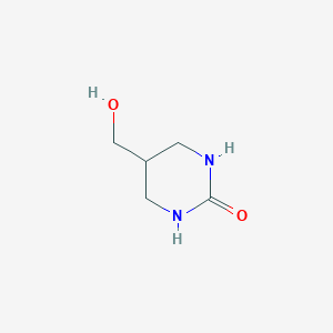 molecular formula C5H10N2O2 B8021042 5-(hydroxymethyl)tetrahydropyrimidin-2(1H)-one 