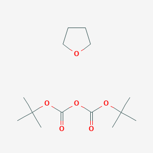 molecular formula C14H26O6 B8021083 Tert-butyl (2-methylpropan-2-yl)oxycarbonyl carbonate;oxolane 