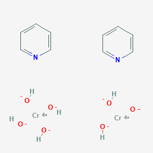 molecular formula C10H16Cr2N2O7 B8021123 Chromium(4+);oxygen(2-);pyridine;hexahydroxide 