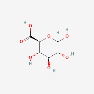 molecular formula C6H10O7 B8021175 D-Glucuronic Acid CAS No. 72121-88-1