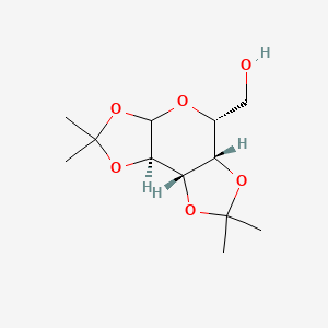 molecular formula C12H20O6 B8021182 [(1S,2R,8R,9S)-4,4,11,11-Tetramethyl-3,5,7,10,12-pentaoxatricyclo[7.3.0.02,6]dodecan-8-yl]methanol 