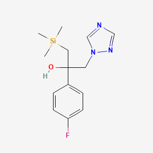 molecular formula C14H20FN3OSi B8021190 Simeconazole CAS No. 1135441-17-6
