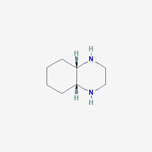 molecular formula C8H16N2 B8021213 cis-Decahydroquinoxaline 