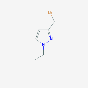 3-(Bromomethyl)-1-propyl-1h-pyrazole