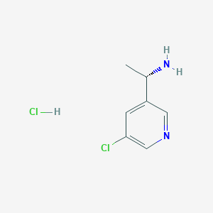 (S)-1-(5-Chloropyridin-3-yl)ethanamine hydrochloride