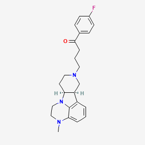 molecular formula C24H28FN3O B8021718 Lumateperone CAS No. 313369-37-8