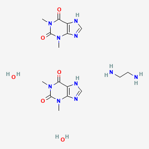 molecular formula C16H28N10O6 B8022056 Aminophylline dihydrate CAS No. 72487-55-9
