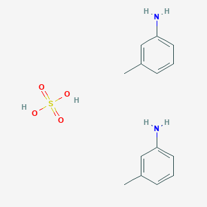 molecular formula C14H20N2O4S B8022062 M-Toluidine sulfate 