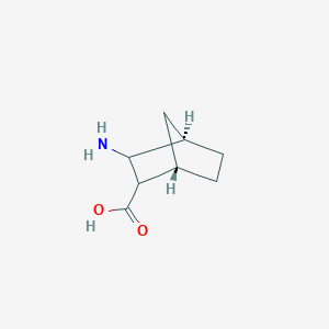 molecular formula C8H13NO2 B8022110 3-Amino-2-norbornanecarboxylic acid 