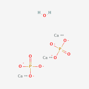 molecular formula Ca3H2O9P2 B8022116 磷酸氢钙一水合物 