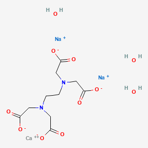 molecular formula C10H18CaN2Na2O11 B8022174 Edetate calcium disodium trihydrate 